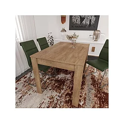 HANAH HOME Trpezarijski sto Single 120 Caucasian Hrast OUTLET