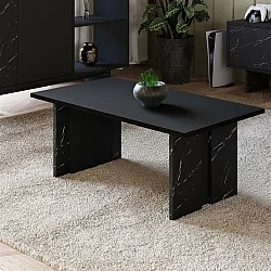HANAH HOME Sto za dnevnu sobu Ravello Black Marble