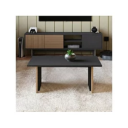 HANAH HOME Sto za dnevnu sobu Ravello Warm Oak Anthracite