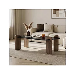 HANAH HOME Sto za dnevnu sobu Renard Lotus Venezia Walnut