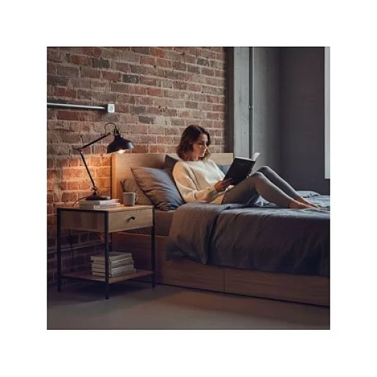 ModernHome Noćni stočić sa fiokom i policom, loft stil