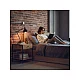 ModernHome Noćni stočić sa fiokom i policom, loft stil