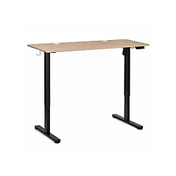 ModernHome Elektricni radni sto 140* 60 cm sa podesivom visinom 72-118 cm, svetli hrast - ModernHome