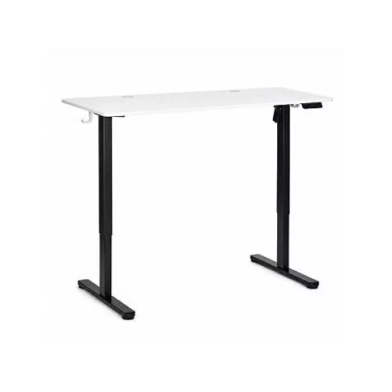 ModernHome Elektricni radni sto 140*60 cm sa podesivom visinom 72-118 cm, bela radna ploca - ModernHome