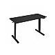 ModernHome Elektricni radni sto 140*60 cm sa podesivom visinom 72-118 cm, crni - ModernHome