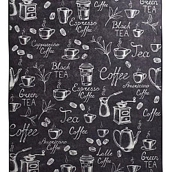 Conceptum Hypnose Tepih Cappuccino Black 60 x 140 (882CHL1483)