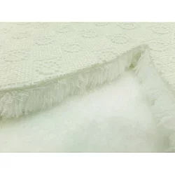 Conceptum Hypnose Tepih staza (80x80) Daisy Plush White