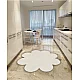 Conceptum Hypnose Tepih staza (80x80) Daisy Plush White
