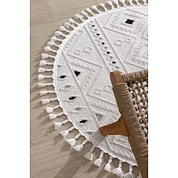 Conceptum Hypnose Tepih (200x200) 33412 Cream Black