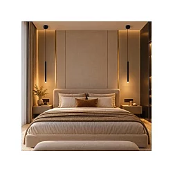 LUME Aria 64 LED visilica crna