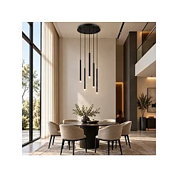 LUME Aria 65 LED visilica crna
