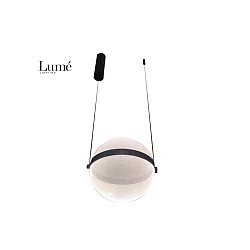 LUME Aurora 70 LED visilica crna