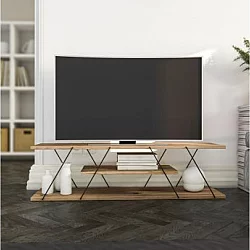HANAH HOME TV polica Canaz Black Walnut (854KLN3019)