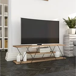 HANAH HOME TV polica Canaz Black Walnut (854KLN3019)