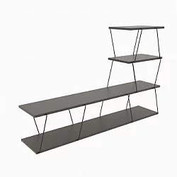 HANAH HOME TV polica Ilgaz Anthracite