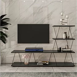 HANAH HOME TV polica Ilgaz Anthracite