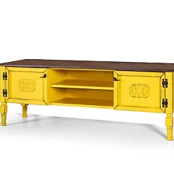 HANAH HOME TV polica Ada TV Yellow
