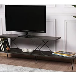 HANAH HOME TV polica Street Dark Brown