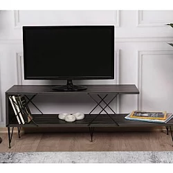 HANAH HOME TV polica Street Dark Brown