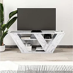 HANAH HOME TV polica Pipralla Carrara Marble