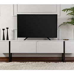 HANAH HOME Polica za TV Serenity White Black