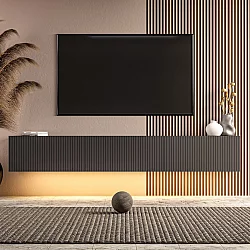 HANAH HOME TV polica Ada Anthracite