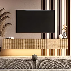 HANAH HOME TV polica Ada Sapphire Oak