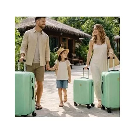 ROLL ROAD Camboya set kofera 3/1 - mint ( 50.694.2C )