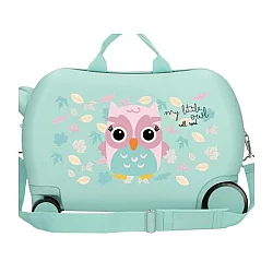 ROLL ROAD HAPPY PETS dečiji kofer na točkićima mint