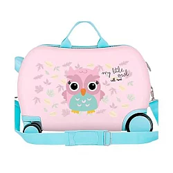 ROLL ROAD HAPPY PETS dečiji kofer na točkićima orchid pink
