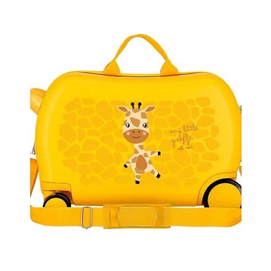ROLL ROAD HAPPY PETS dečiji kofer na točkićima žuta
