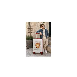 ROLL ROAD HAPPY PETS dečiji kofer 55 cm – bela/crvena