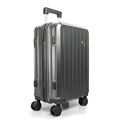 TRIPMATES Ručni kofer (kabinski) 55cm svetlosivi – sa USB punjačem, držačem za piće i dodatnom kukom