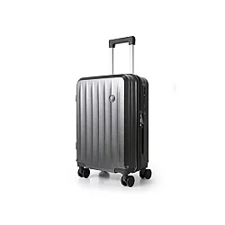 TRIPMATES Ručni kofer (kabinski) 55cm svetlosivi – sa USB punjačem, držačem za piće i dodatnom kukom