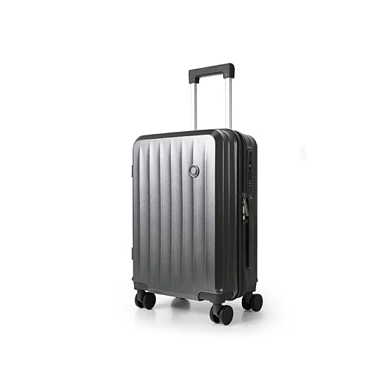 TRIPMATES Ručni kofer (kabinski) 55cm svetlosivi – sa USB punjačem, držačem za piće i dodatnom kukom