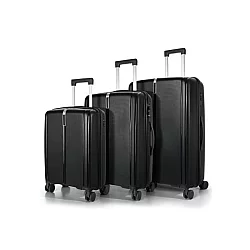 Cabin Pro Porodični set od 3 kofera - tamno crna boja