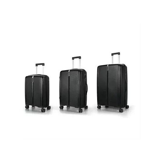 Cabin Pro Porodični set od 3 kofera - tamno crna boja