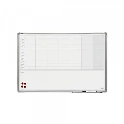 2X3 Planer tabla 2x3 TP003, nedeljna 60x90cm alu ram