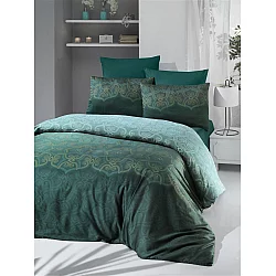 L`ESSENTIEL MAISON Satenska posteljina (135x200) Pandora Green