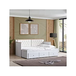 HANAH HOME Krevet Alacati White