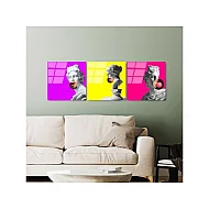 WALLXPERT (Dekorativna slika od kaljenog stakla (3 komada)UV 855 50 x 50