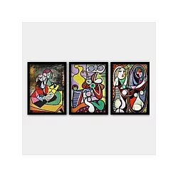 WALLXPERT Dekorativna slika u ramu (3 dela) 3SC_UNPP01_5575