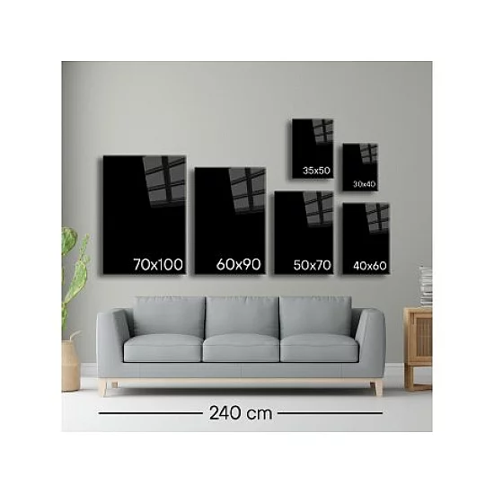 WALLXPERT Dekorativno farbanje kaljenog stakla Camtbl 079 70 x 100