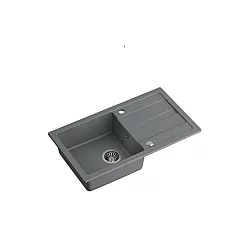 QUADRON TOM 111 - sudopera sa 1 kadom, rucni sifon , siva HCQM7744SZ