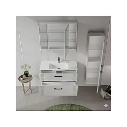 HANAH HOME Ormarić sa umivaonikom Bari 100 v2 279