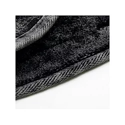 L`ESSENTIEL MAISON Set 2 prostirke za kupatilo Damaks O Anthracite
