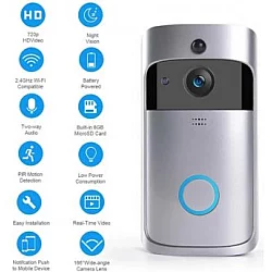 GEMBIRD SMART-VIDEO-INTERFON-BELL-EF-V5 Video zvono, sigurnosna WIFI kamera 1080p