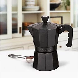 MAESTRO MR1666-3B džezva za espresso kafu 3 šoljice 150ml crna (MR1666-3B)