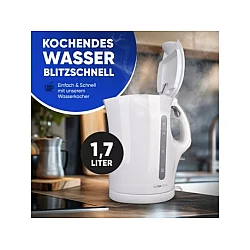 CLATRONIC Električni bokal WK 3819 B 2200W beli