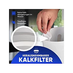 CLATRONIC Električni bokal WK 3819 B 2200W beli